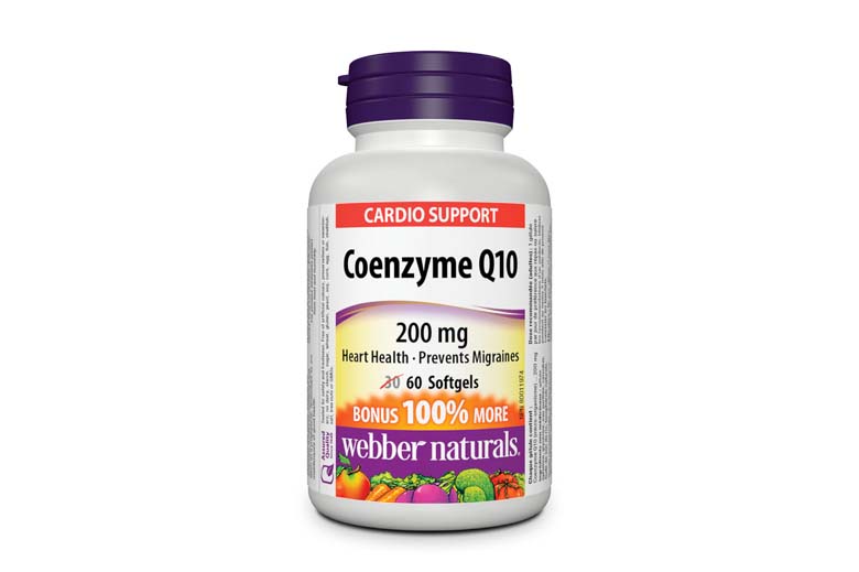 Webber Naturals Coenzyme Q10 Softgels 60's