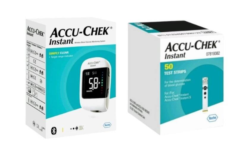 Mzima Package 1-Accu chek Instant Meter+50 Strips
