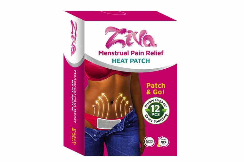 Ziva Period Pain Relief Heat Patch 12's