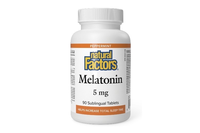 Natural Factors Melatonin 5mg Sublingual Tab 90's