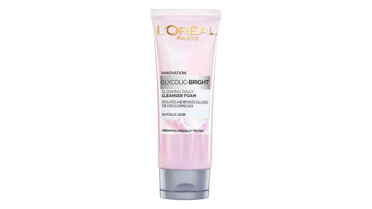 L’oreal Glycolic Bright Face Cleanser Foam 100ML
