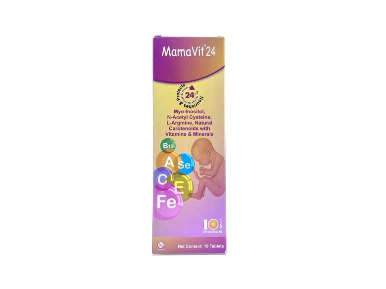 Mamavit 24 Effercescent Tablets 10's