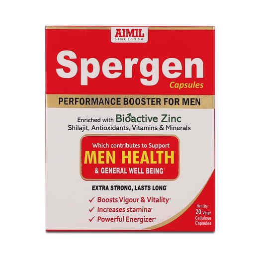 Spergen Capsules 20's