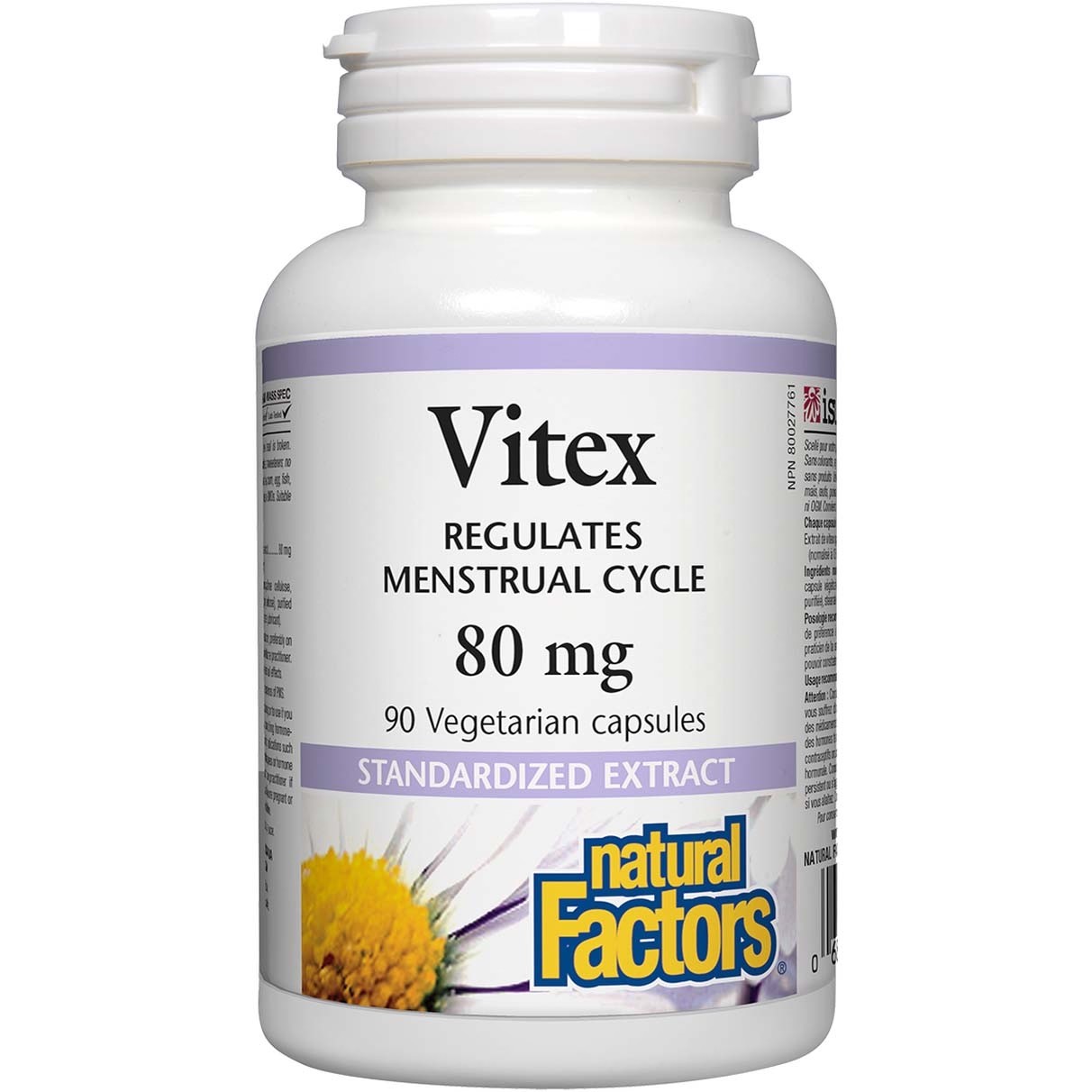 Natural Factors Vitex 80mg Capsules 90's