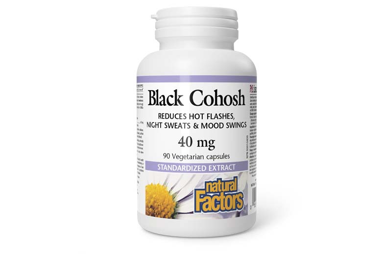 Natural Factors Black Cohosh 40mg Capsules 90's