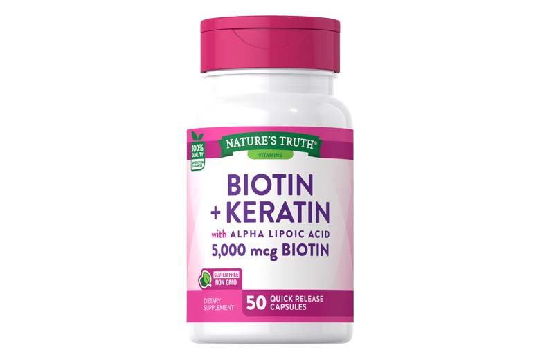 Nature's Truth Biotin + Keratin Capsules 50's