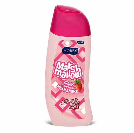 Hobby Body Wash Marshmallow Strawberry 500ml