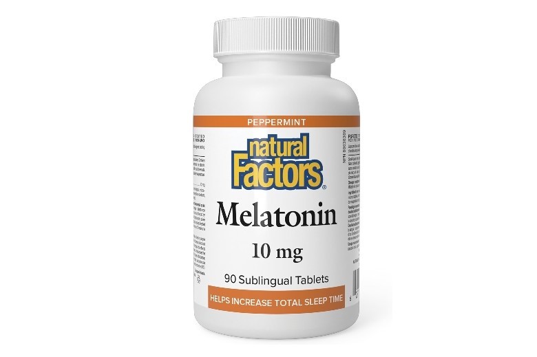 Natural Factors Melatonin 10mg Sublingual Tab 90's