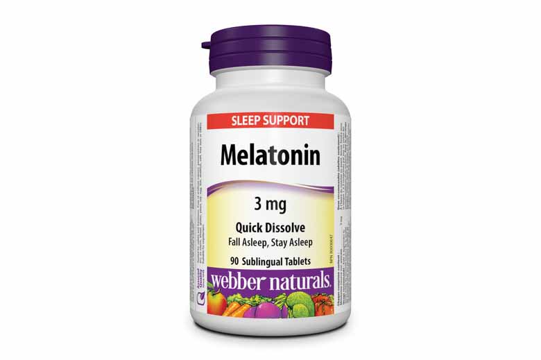 Webber Naturals Melatonin 3mg Tablets 90's