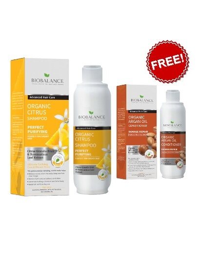 Bio Balance Shampoo Citrus+Conditioner Argan