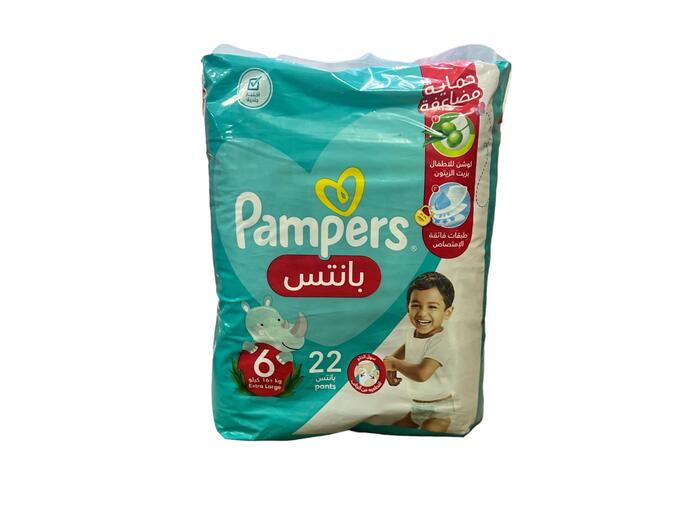 Pampers Pants Extra Large Size 6 (16+kgs) 22's