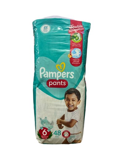 Pampers Pants Extra Large Size 6 (16+kgs) 48's