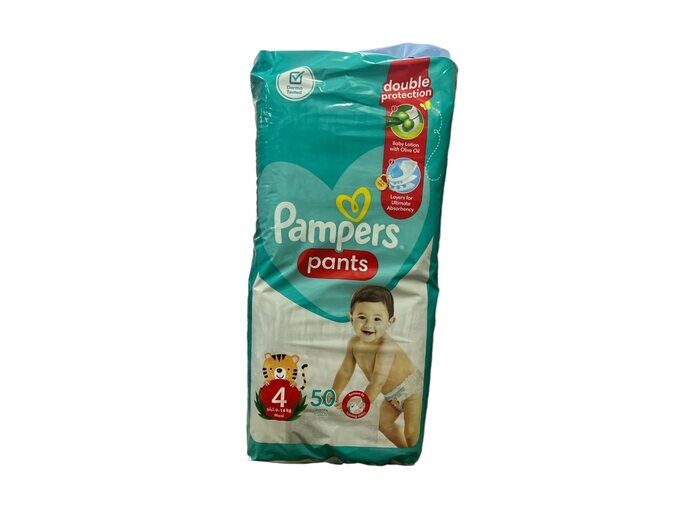 Pampers Pants Maxi Size 4 (9-14kgs) 50's