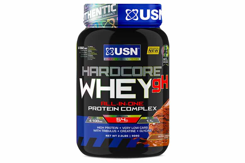 USN Hardcore Whey Dutch Chocolate Smoothie 908g