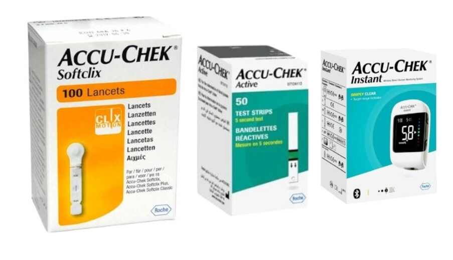 Mzima Accu Check Intant Meter, strips, Lancets 