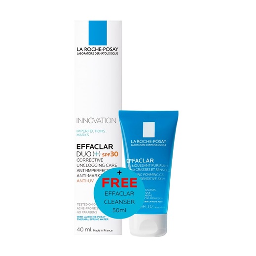 LRP Effaclar Duo(+)SPF40ml Plus Foam Cleanser 50ml