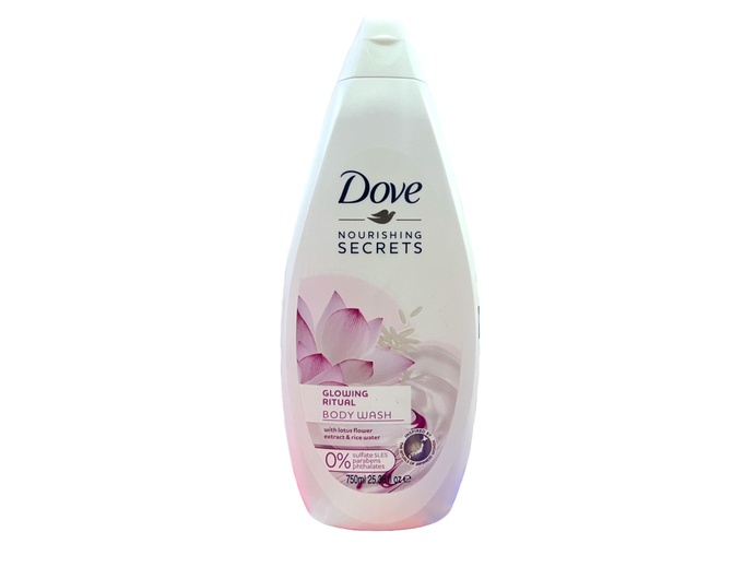 Dove B/Wash Glowing Ritual Lotus&Rice Water 750ML