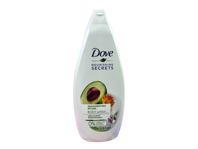 Dove B/Wash Invig Ritual Avocado & Calendula 750ML
