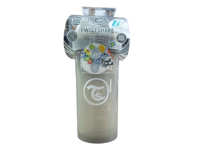 Twistshake Kid Cup 360ml 12+m Pastel Grey