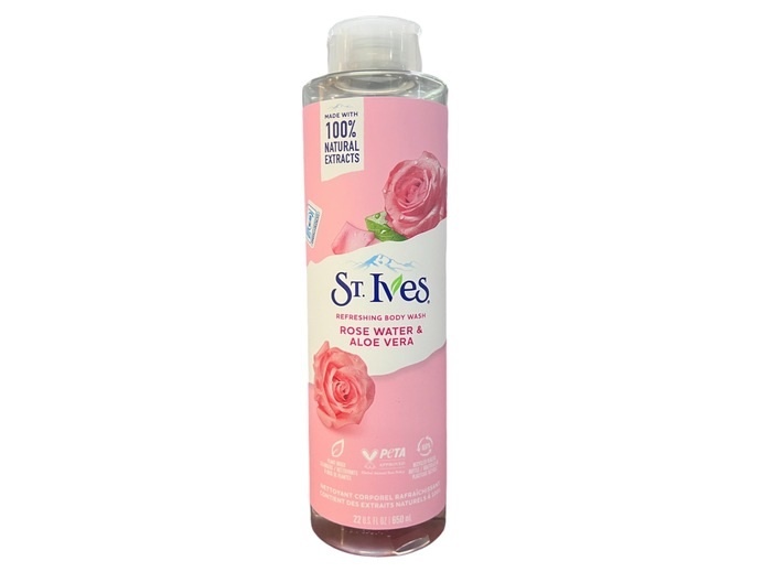 St Ives Rose & Aloe Vera Bodywash 650ml