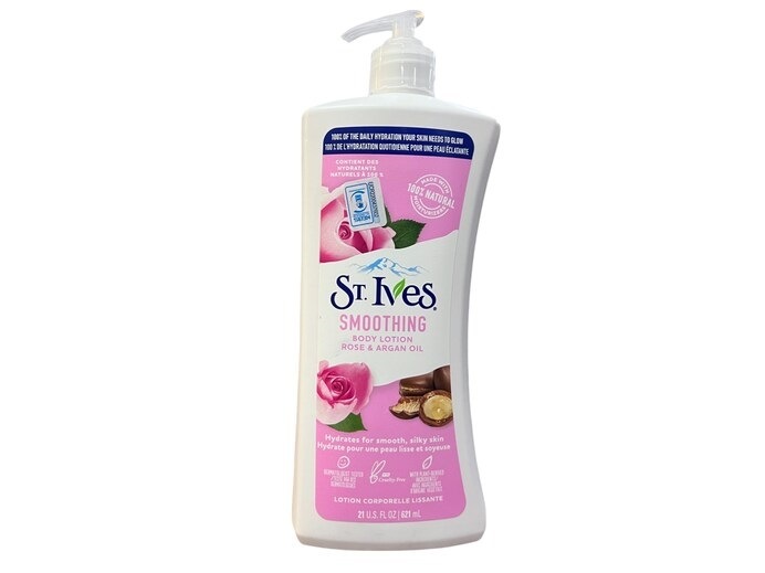 St Ives Smoothing Rose&Argan Oil Body Lotion 621ml