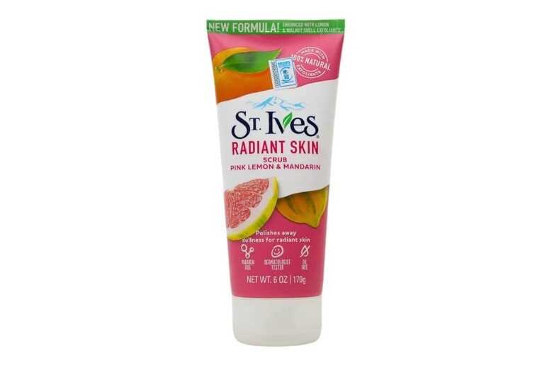 St Ives Radiant Pink L & Mandarin Scrub 6oz/170g