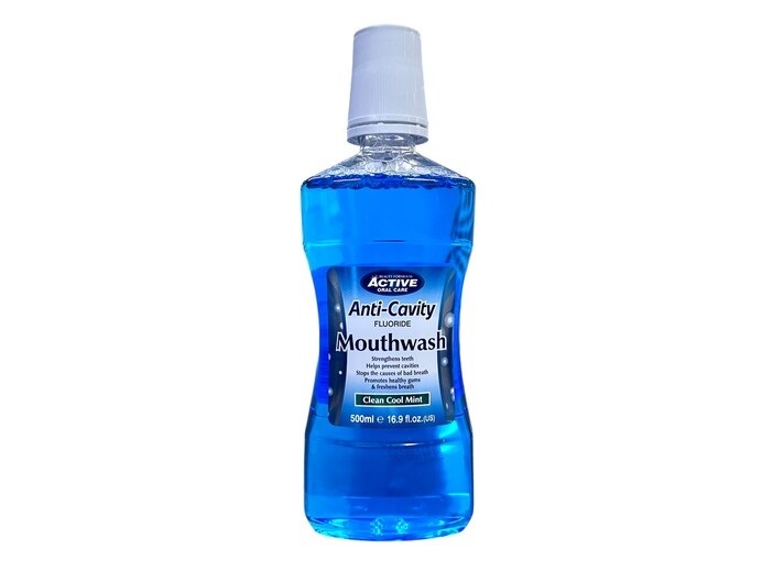 Active Anti-Cavity MouthWash Cool Mint 500ml
