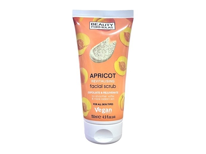 Beauty Formulas Apricot Facial Scrub Tube 150ml