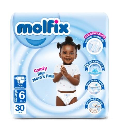 Molfix Diaper XXL No. 6 30's