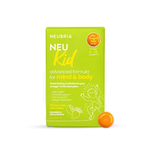 Neubria Neu Kid omega 3 + multivitamins chews 30's