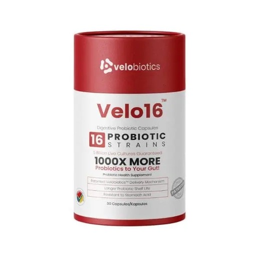  Velo16 Digestive Probiotic Capsules 30's
