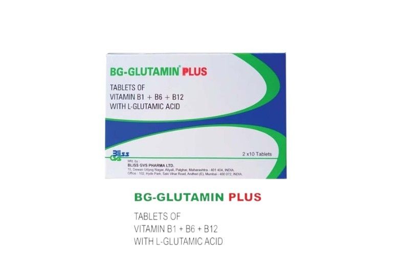  BG Glutamin Plus Tablets 2x10's