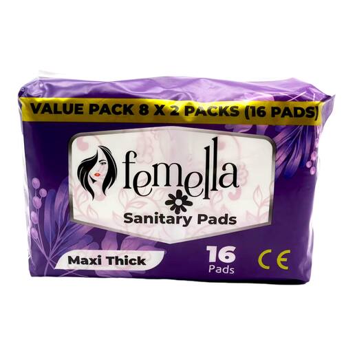 Femella Sanitary Pads 16s -Maxi thick.