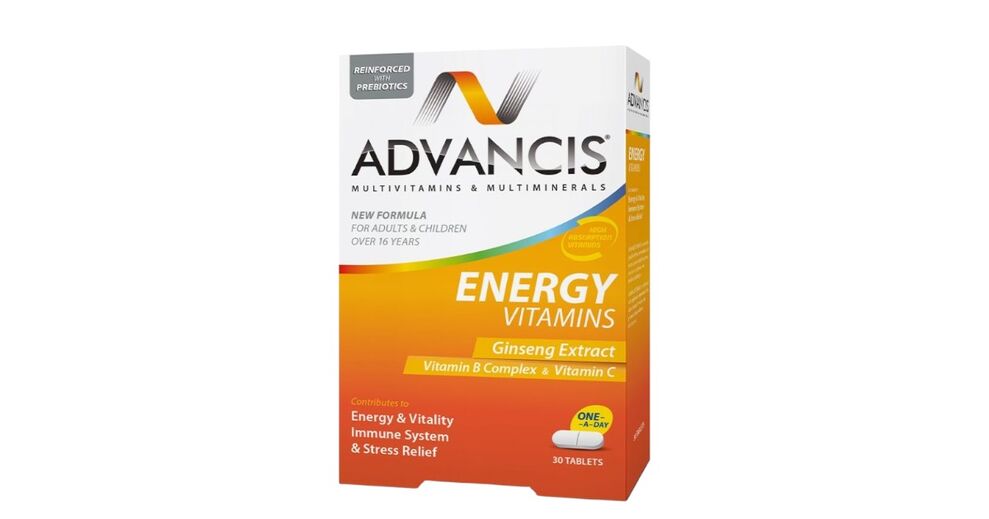 Advancis Energy Vitamins Tabs 30's