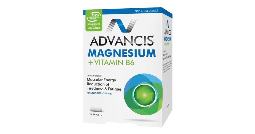 Advancis Magnesium + Vit B6 Tablets 60'S