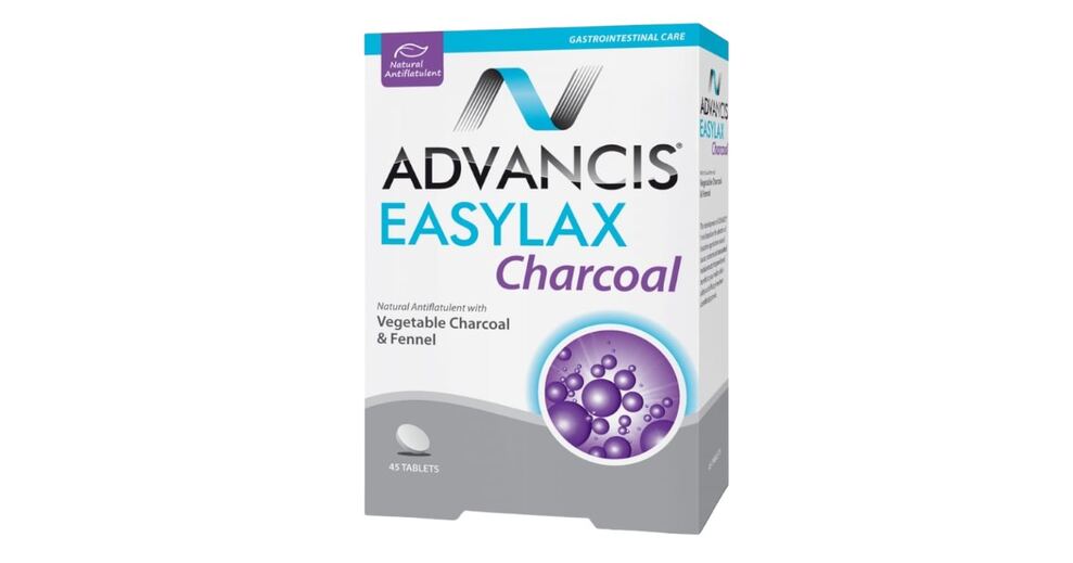 Advancis Easylax Charcoal Tablets 45's