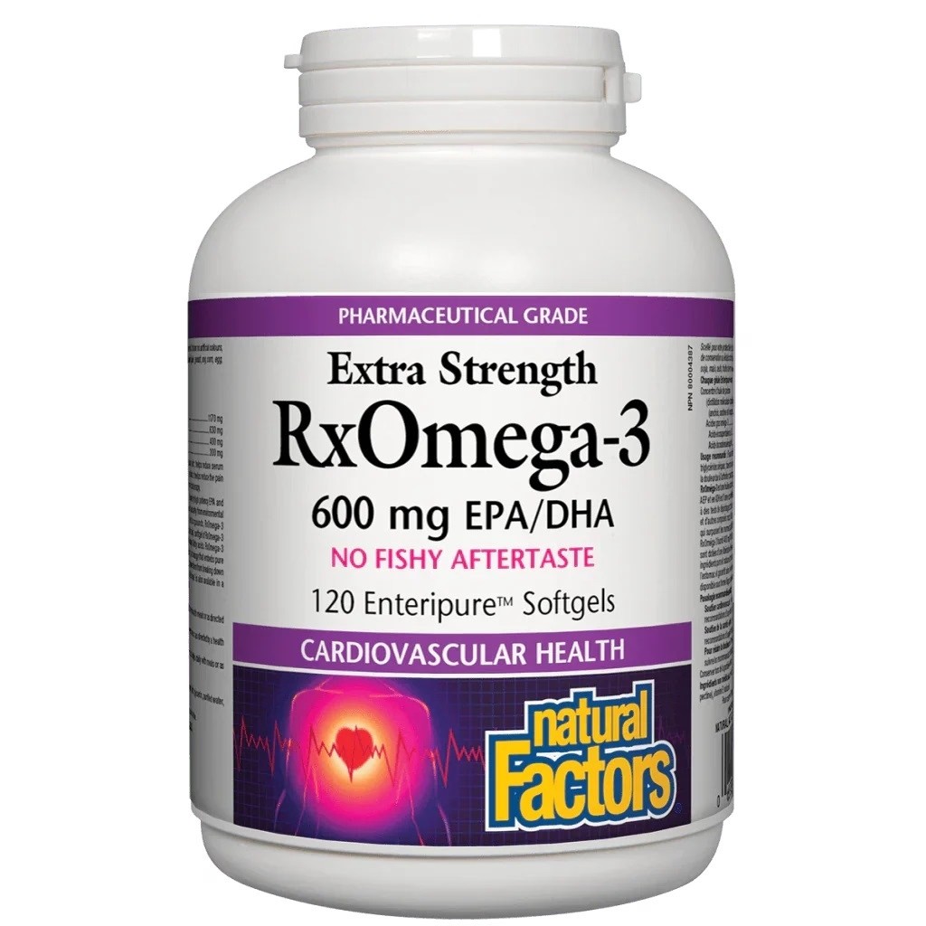 Natural Factors RX Omega-3 600mg 120's