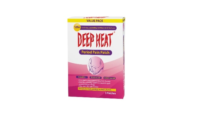 Deep Heat Period Pain Patch Value Pack 3's