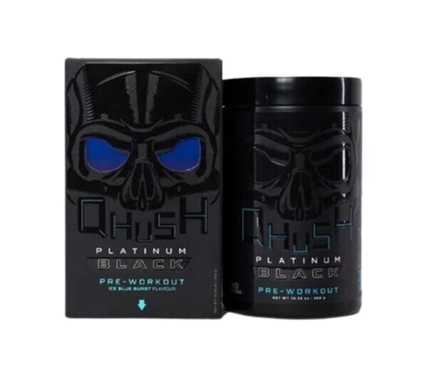 USN Qhush Platinum Black Ice Blue Burst 300g
