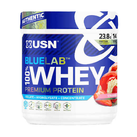 USN Bluelab 100% Premium Whey Strawberry 454g 
