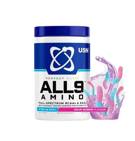 USN All 9 Amino Sour Worm 330g