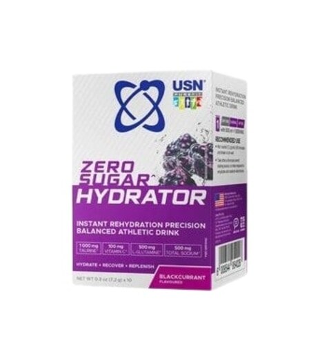 USN Zero Sugar Hydrator Blackcurrant 7.2g x 10 