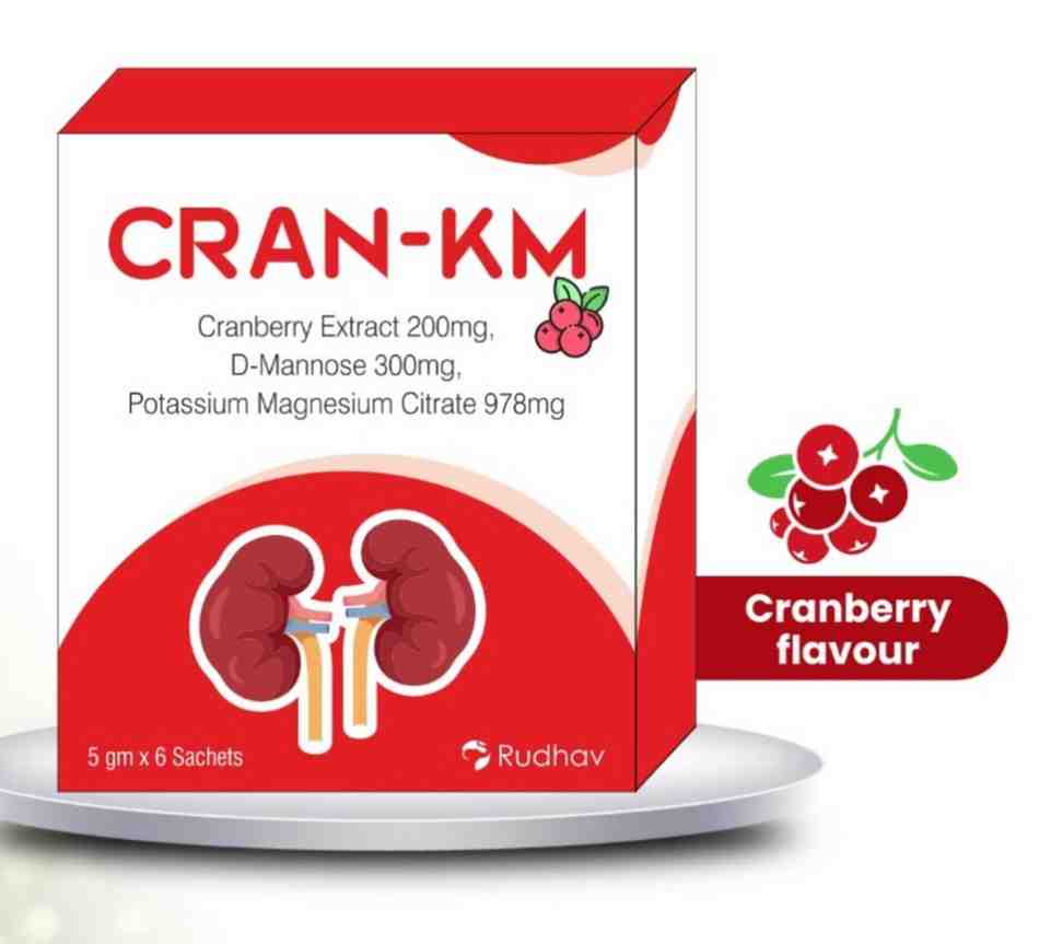 Cran KM Sachets 300mg Sachets 6's