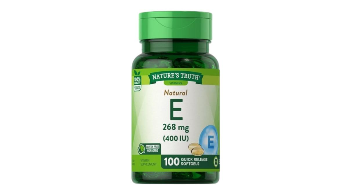 Nature’s Truth Vitamin E 400IU QR softgls 100s