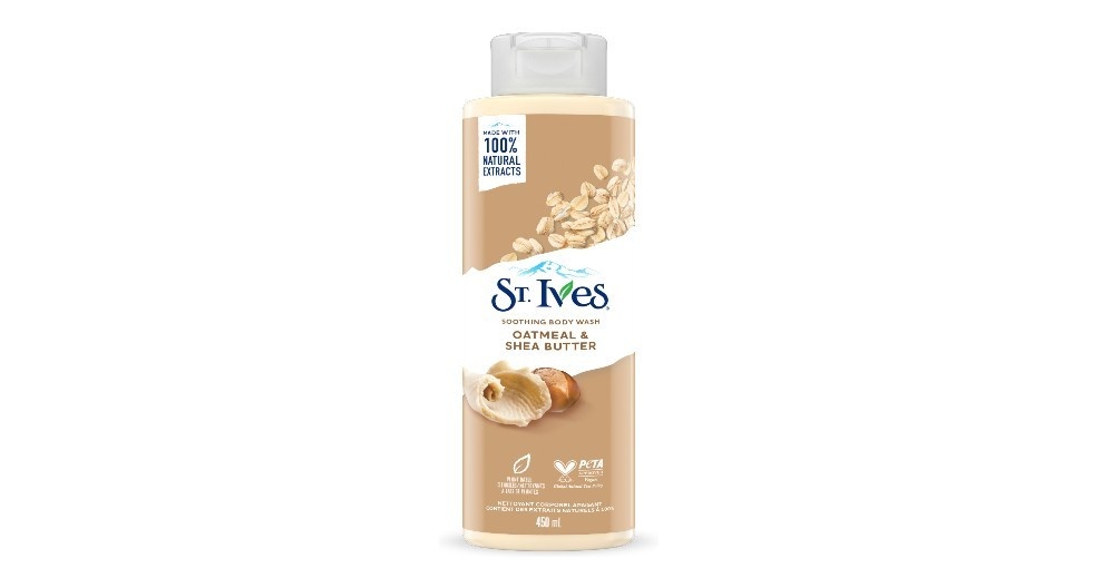  St Ives Oatmeal & Shea Butter Body Wash 450ml