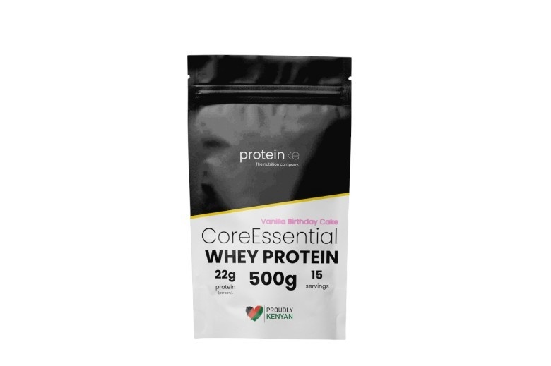 Protein.ke Core Essential Whey Vanilla B.Cake 500g