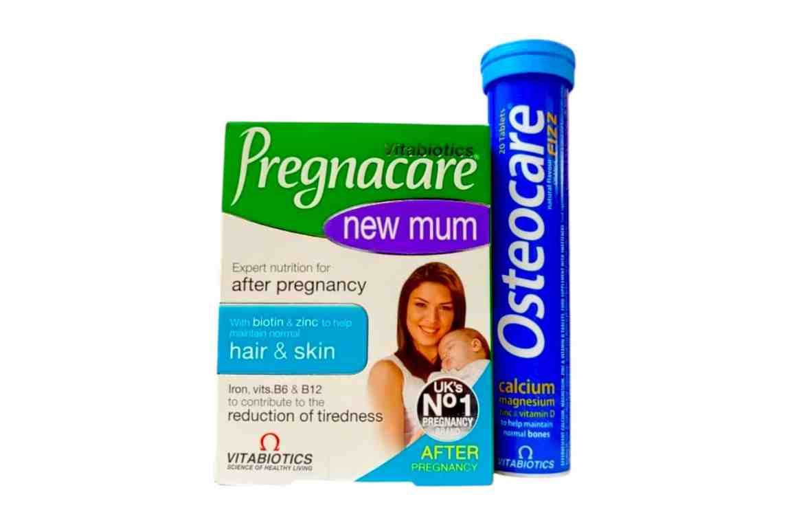 Pregnacare New Mum 56's+Free Osteocare 30's Bundle