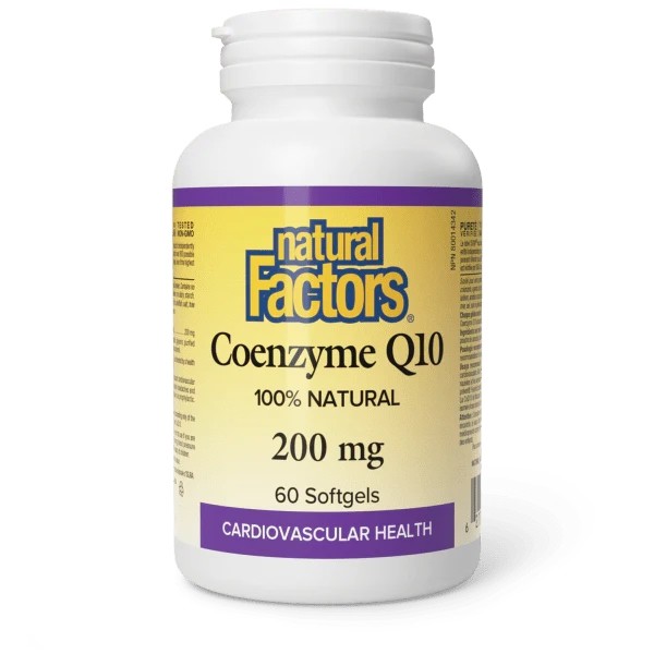 Natural Factors CoQ10 200mg SG 60's