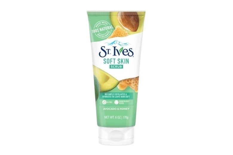 St Ives Soft Skin Honey & Avocado Face Scrub170g