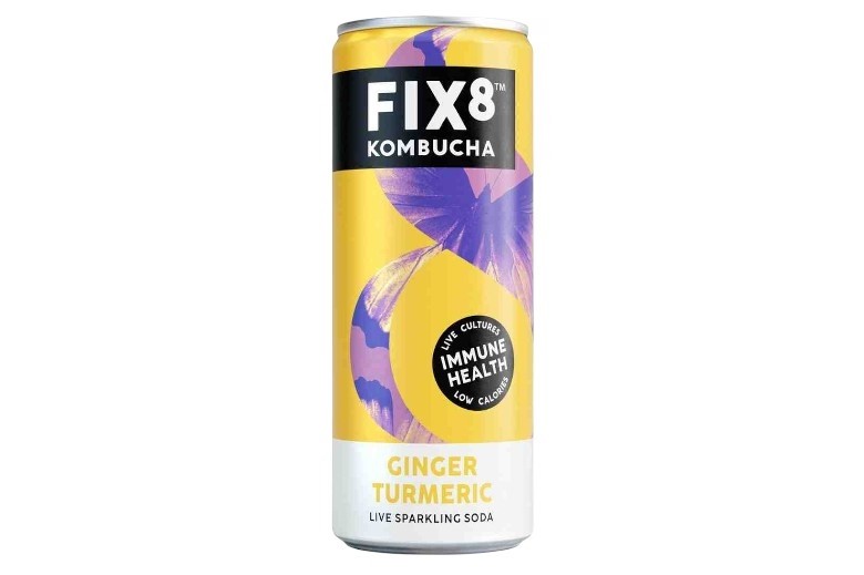 Fix8 Kombucha Ginger Turmeric 250 ml